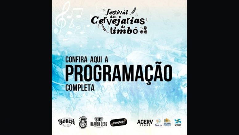 Confira a programação musical do Festival das Cervejarias de Timbó Informe Blumenau